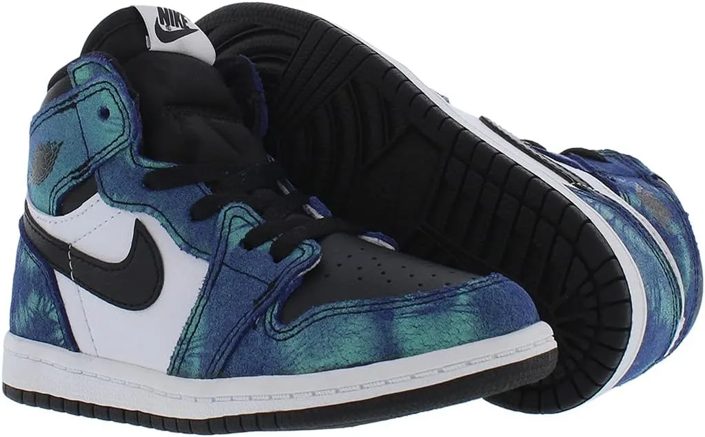 Jordan Toddler Air 1 High Og Td Tie-Dye Cu0450 100 Size