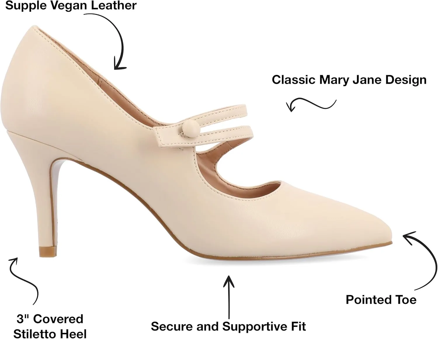Journee Women's Sidney Pumps