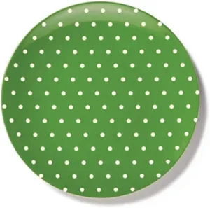 kate spade new york Salut! Salad Plate, Polka Dot Green