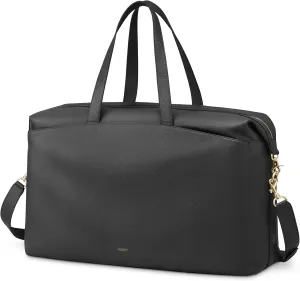 Kattee Weekender Bags for Women Leather Travel Bags for Women Duffle Overnight Duffel Carry on Large Tote Bag