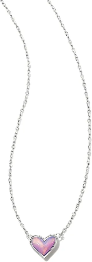 Kendra Scott Framed Ari Heart Pendant Necklace, Fashion Jewelry for Women