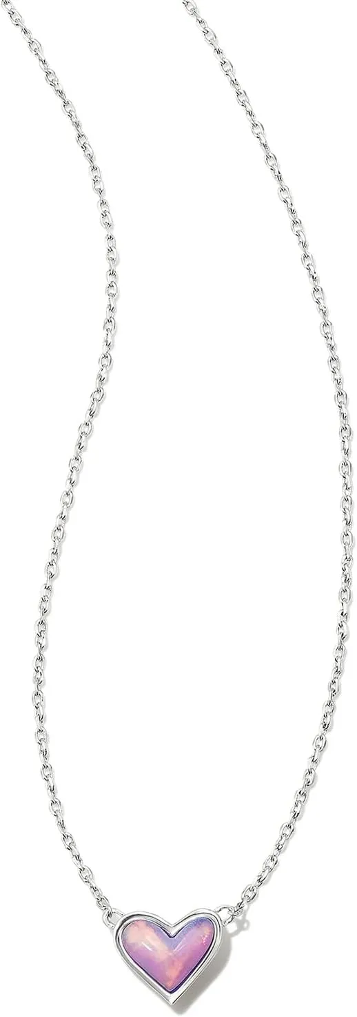 Kendra Scott Framed Ari Heart Pendant Necklace, Fashion Jewelry for Women