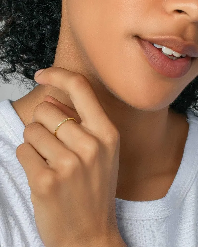 Kendra Scott Larissa Band Ring in Sterling Silver, Fine Jewelry for Women