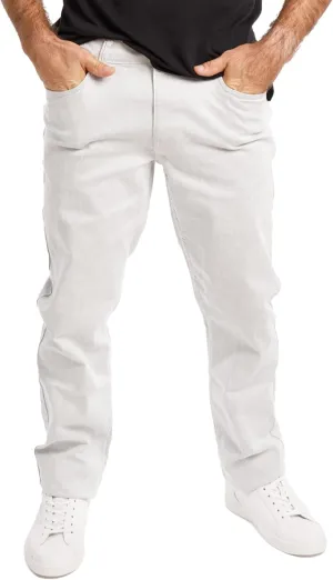 Kenneth Cole Mens Jeans Athletic Fit - Roomier Fit in Waist, Hip, and Thighs - Flexible Stretch Denim - Straight Leg Jeans