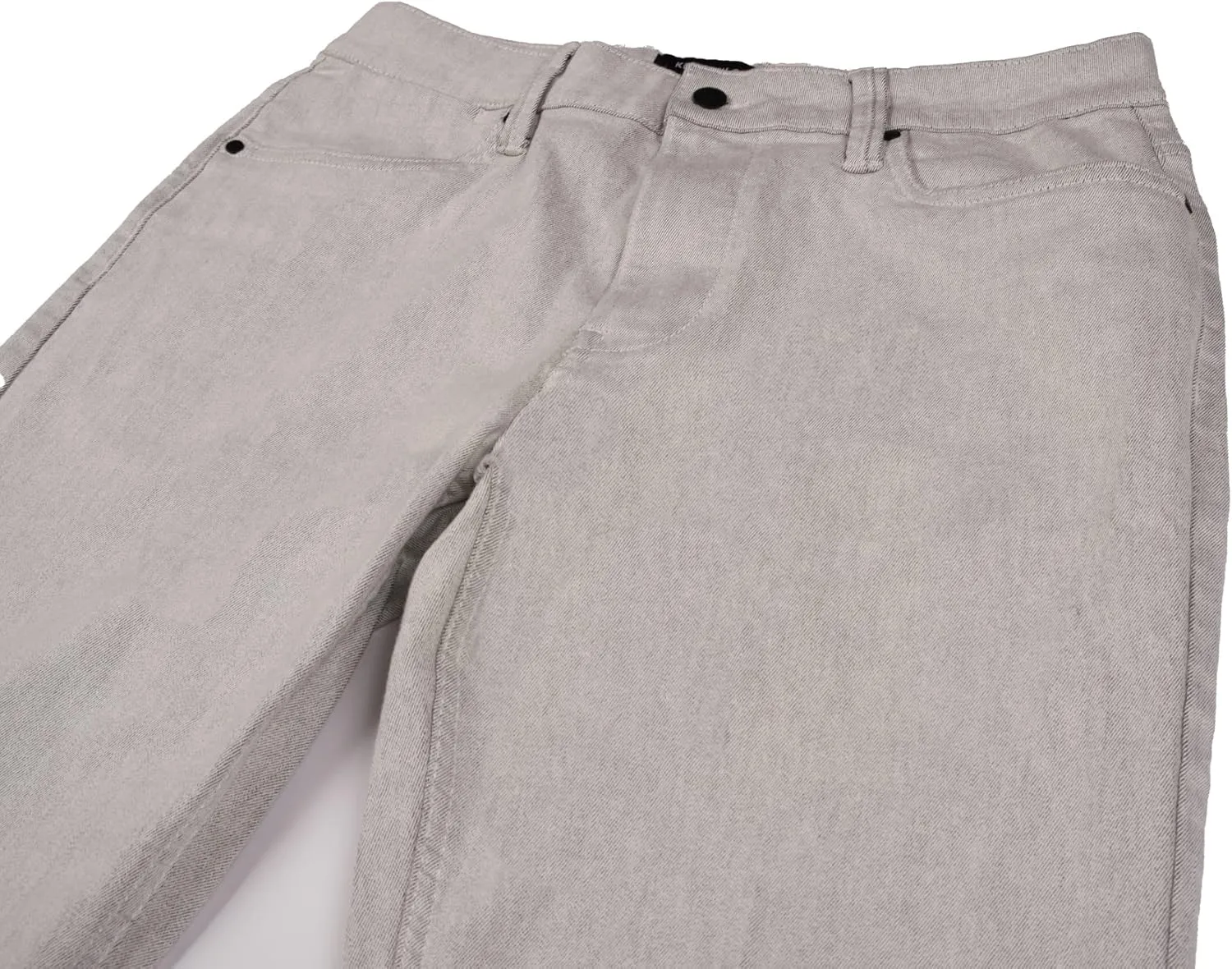 Kenneth Cole Mens Jeans Athletic Fit - Roomier Fit in Waist, Hip, and Thighs - Flexible Stretch Denim - Straight Leg Jeans