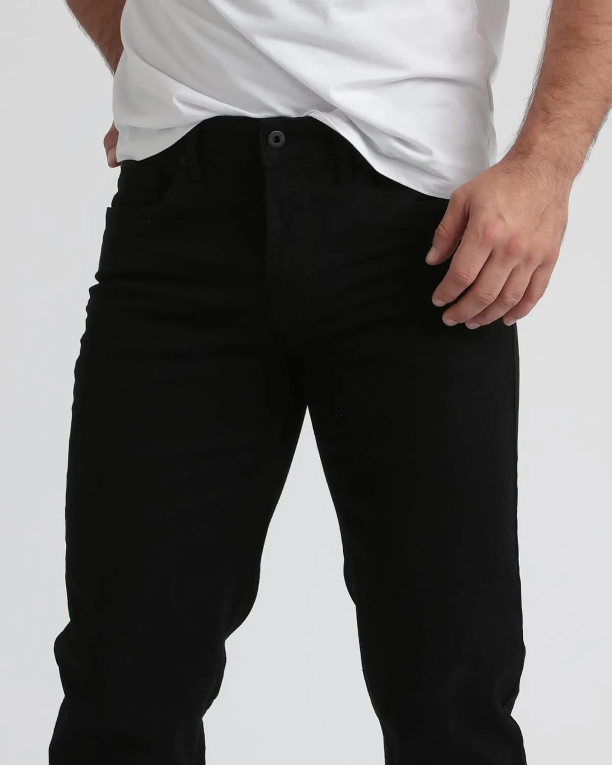 Kenneth Cole REACTION Athletic Fit Jeans for Men - Soft and Flexible Stretch Jeans - Men's Jeans Roomier Fit