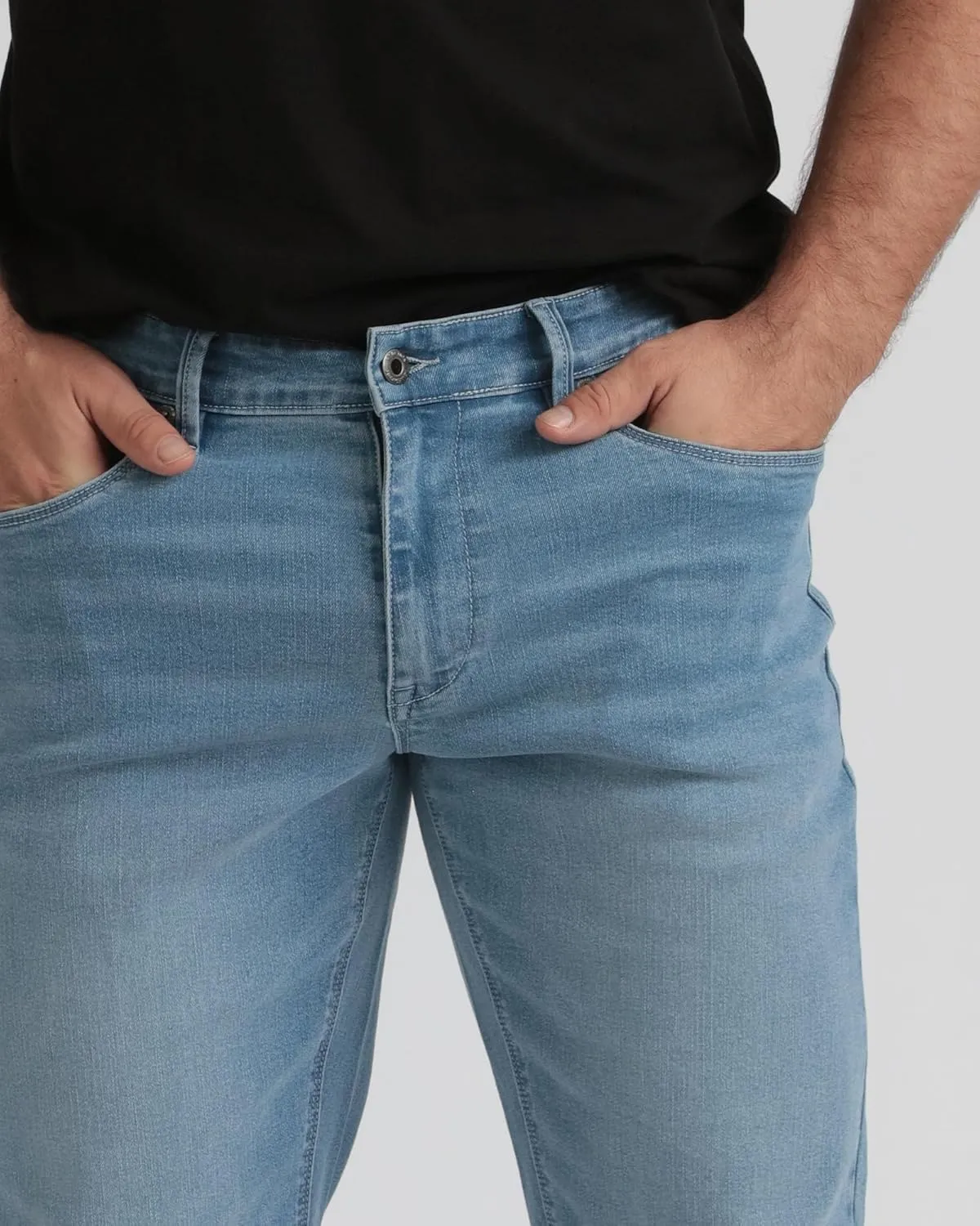 Kenneth Cole REACTION Athletic Fit Jeans for Men - Soft and Flexible Stretch Jeans - Men's Jeans Roomier Fit