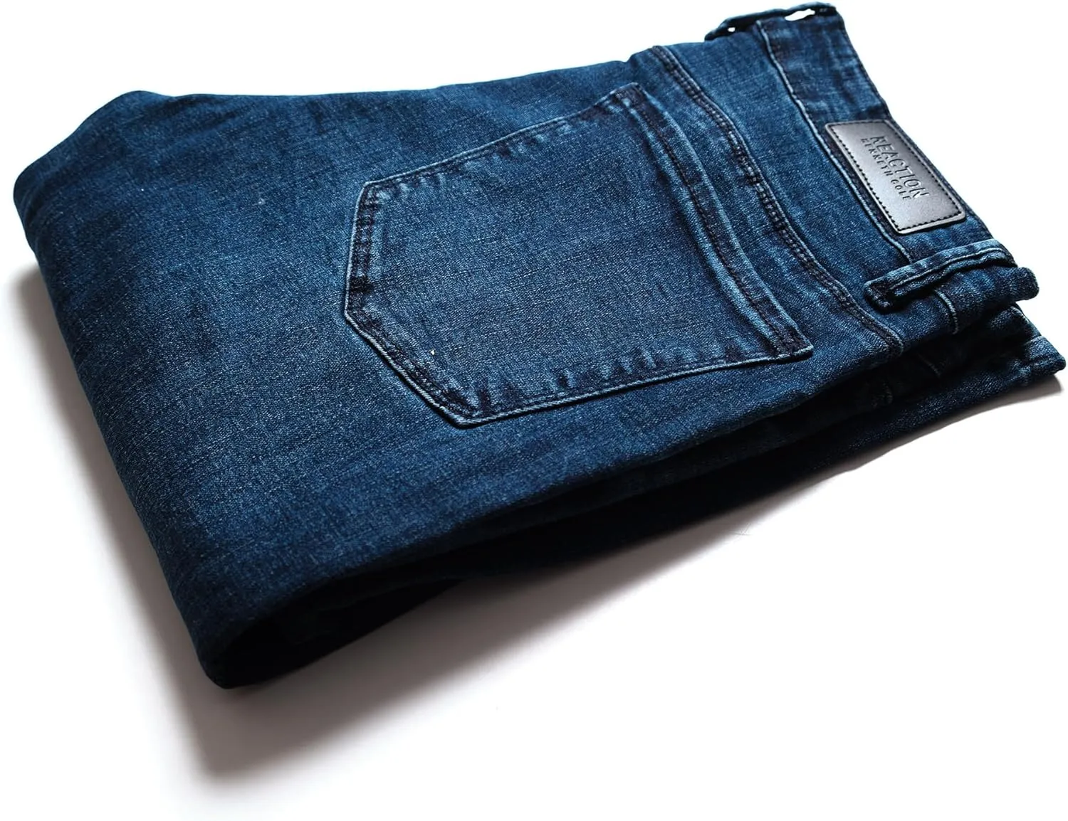 Kenneth Cole Reaction Mens Jeans Slim Fit - 2-Way Stretch Denim Jeans for Men Slim Fit - Men's Jeans 5-Pocket