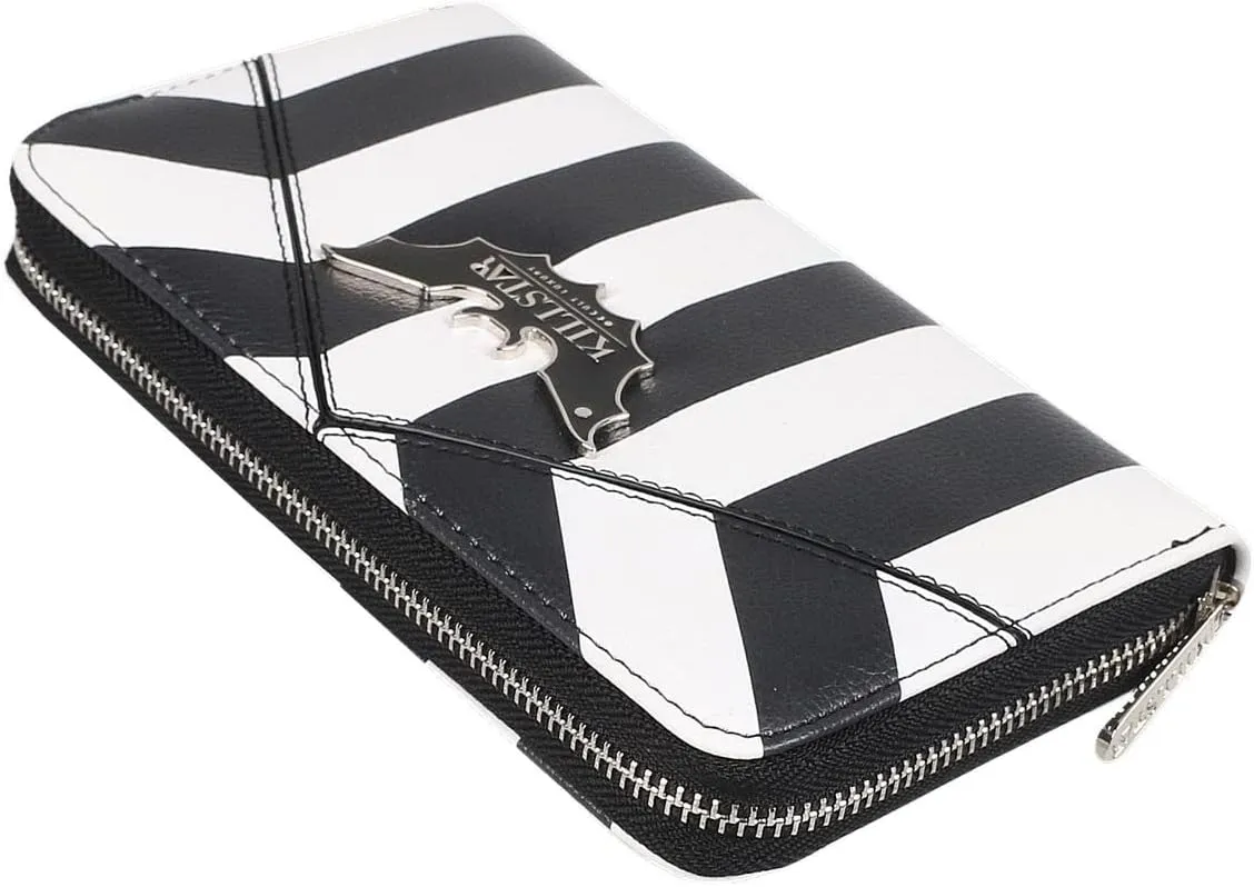 Killstar Never Trust the Living Beetlejuice Movie Bats Clutch Wallet