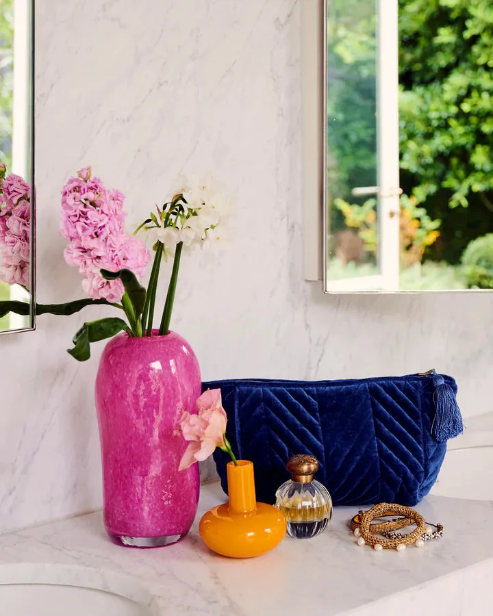 Kip & Co Ocean Dreamer Velvet Toiletry Bag