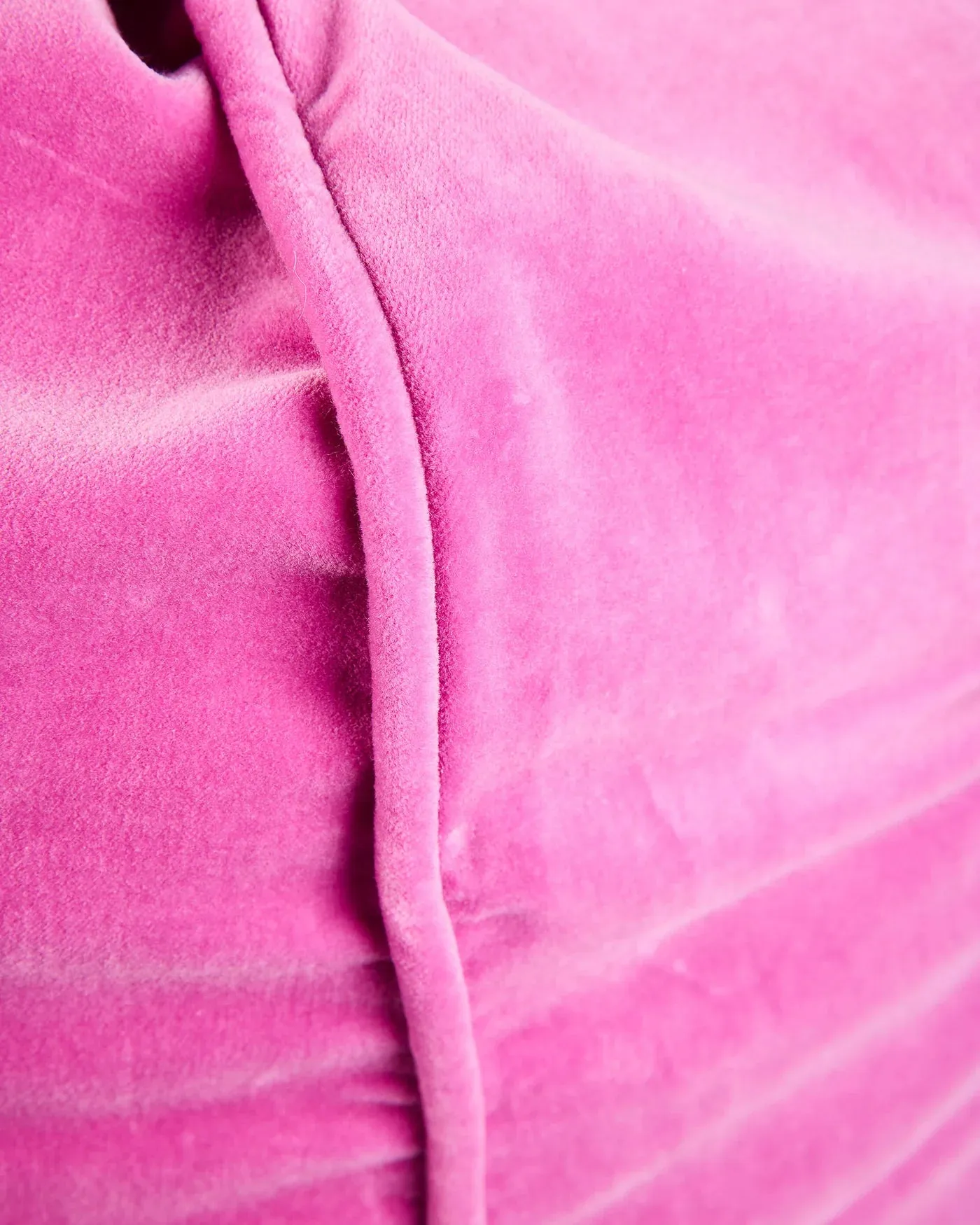 Kip & Co Super Pink Velvet Beanbag