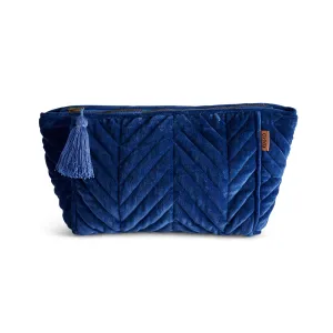 Kip & Co | Velvet Toiletry Bag | Ocean Dreamer