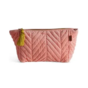 Kip & Co | Velvet Toiletry Bag | Tuscan Sunset
