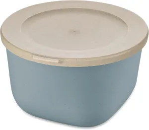 Koziol Connect Box 1 with Lid 1 L Natural Flower Blue 7870716