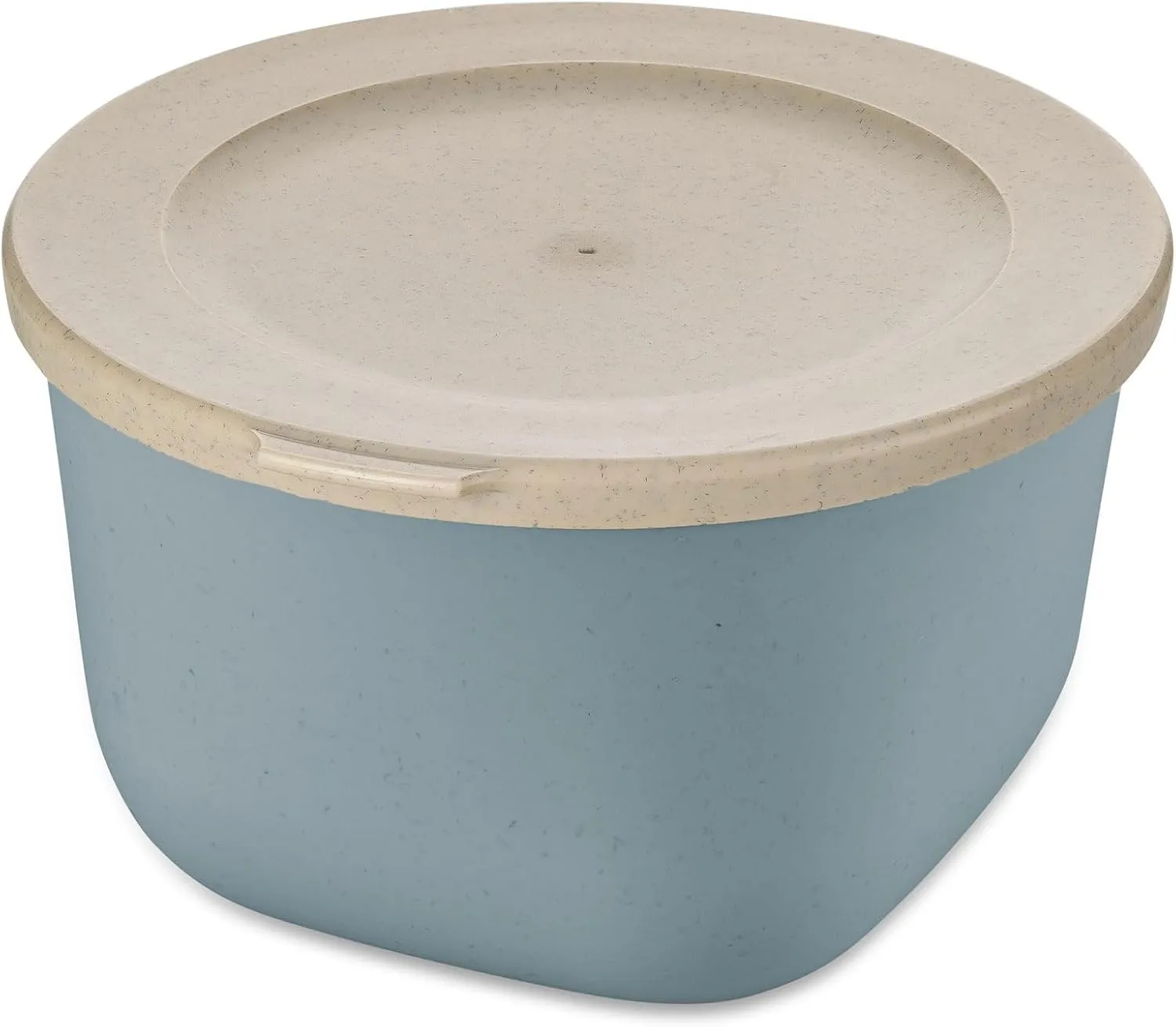 Koziol Connect Box 1 with Lid 1 L Natural Flower Blue 7870716