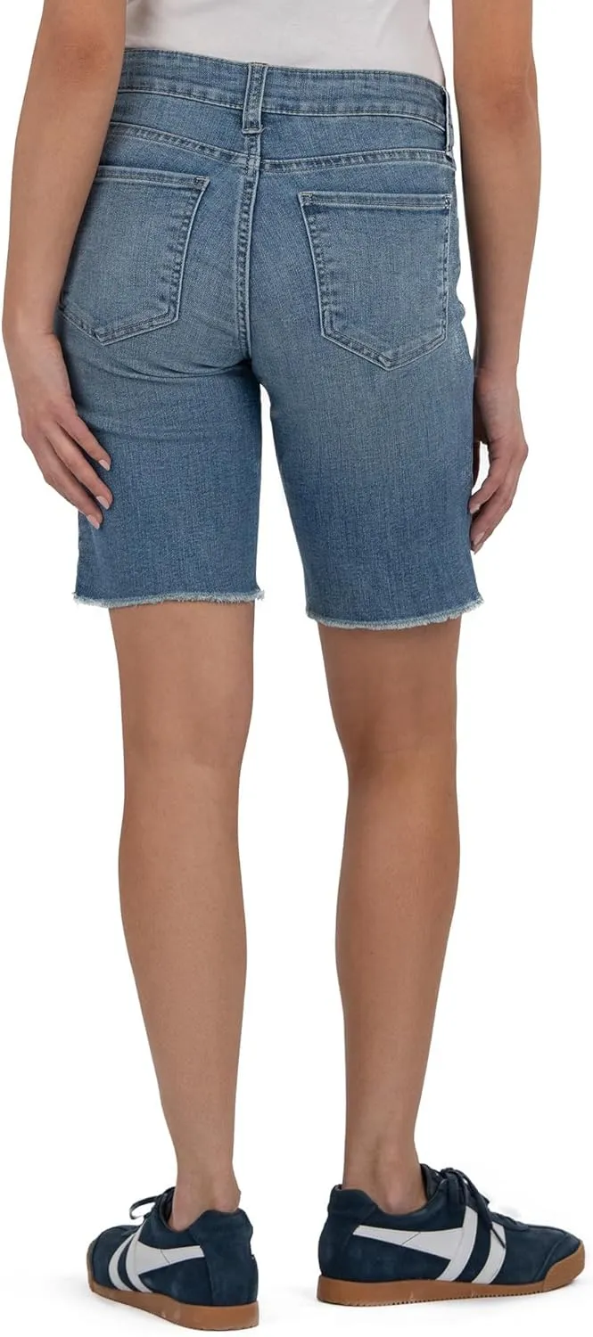 KUT from the Kloth Women's Natalie Bermuda-Regular Back Pockets