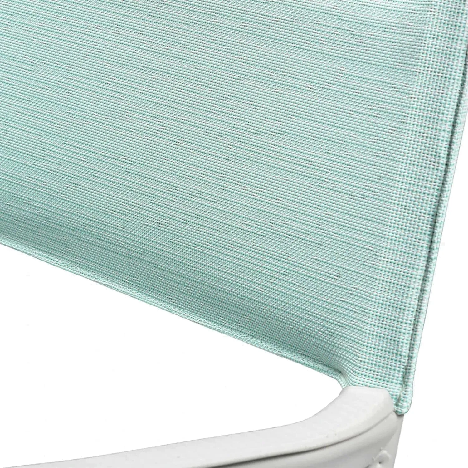 Lafuma ORON Outdoor Dining Armchair, Sand Frame - Mistral Blue, Set of 2