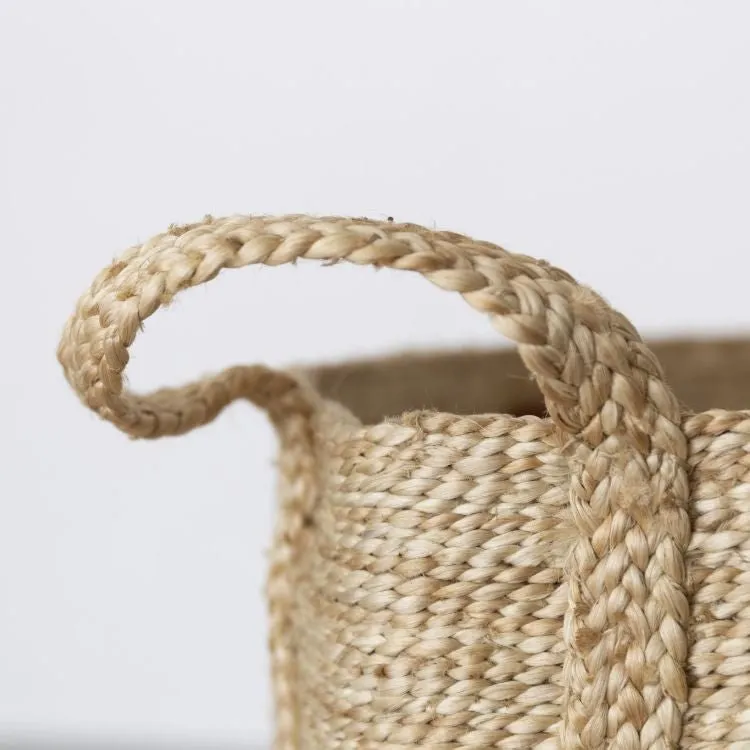 Large Jute Basket - Natural