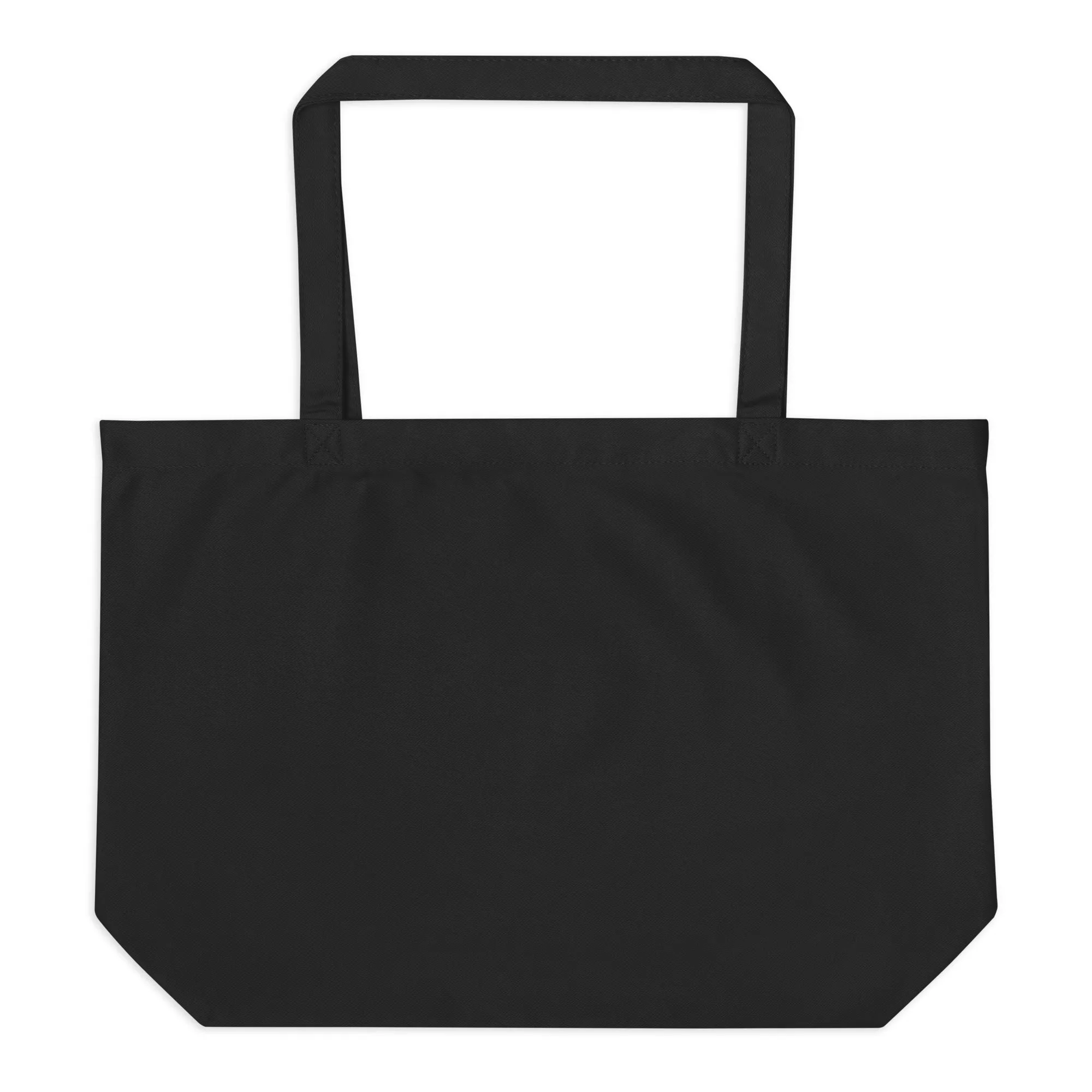 Large Organic Tote Bag - Owl Themed Eco-Friendly, Reusable, Stylish Shopping Bag