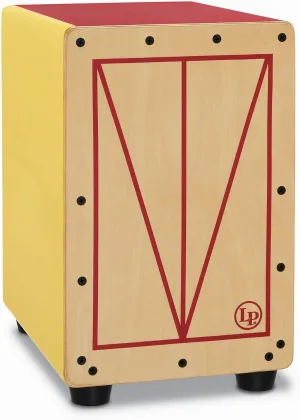 Latin Percussion Lil MT Box Cajon, Multi Color, 13" x 11" x 8" (LP1443L)