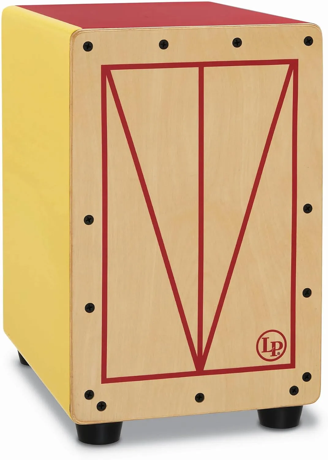 Latin Percussion Lil MT Box Cajon, Multi Color, 13" x 11" x 8" (LP1443L)