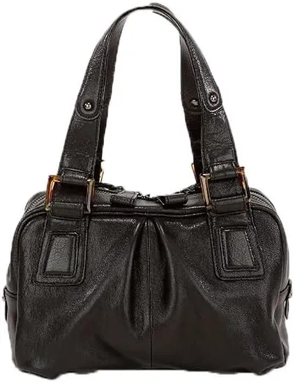 Leather High-capacity Sports Bag, High-end Portable Travel Bag For Foreign Trade, Black