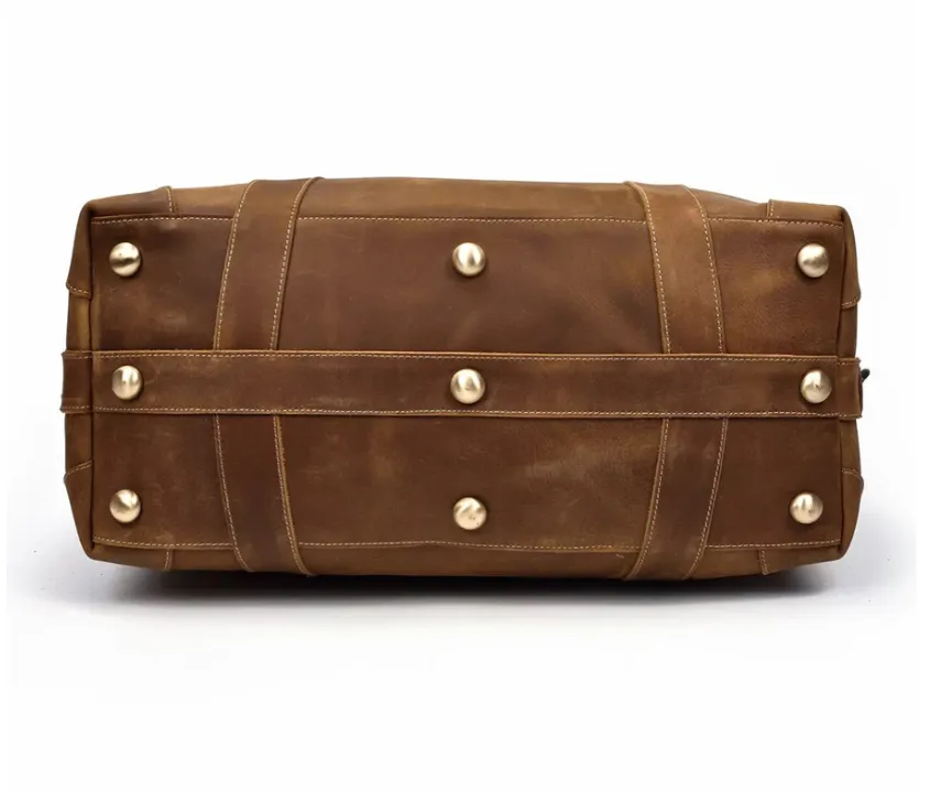 Leather Holdall Bag | Swiss Alps