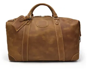 Leather Holdall Bag | Swiss Alps