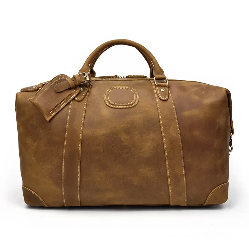 Leather Holdall Bag | Swiss Alps