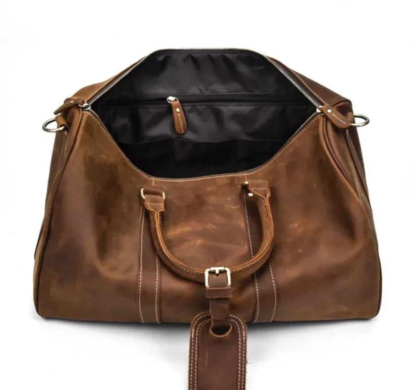 Leather Holdall | Lake Baikal