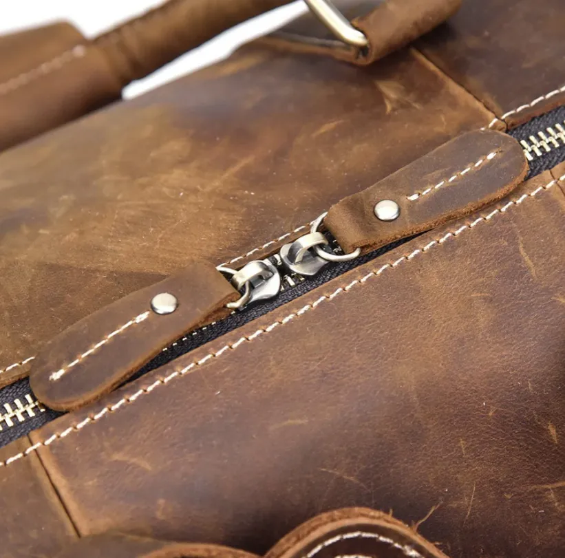 Leather Holdall | Lake Baikal