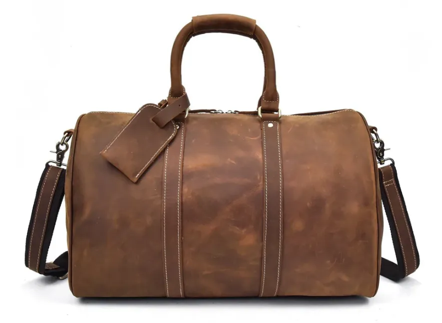 Leather Holdall | Lake Baikal