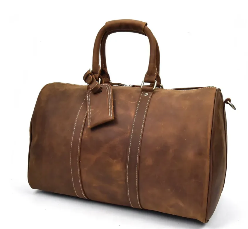 Leather Holdall | Lake Baikal