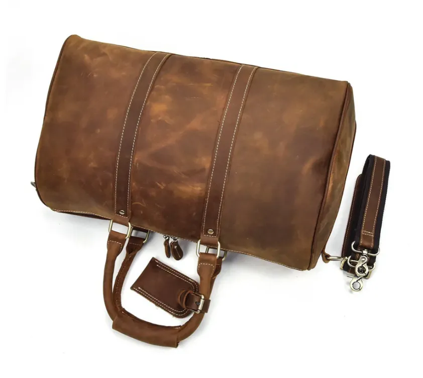 Leather Holdall | Lake Baikal