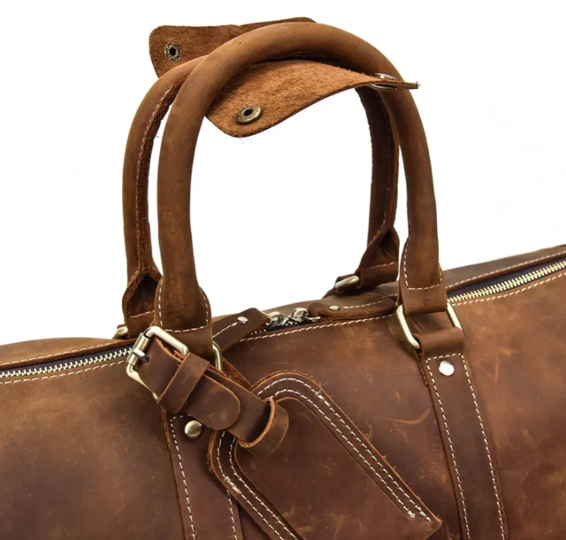 Leather Holdall | Lake Baikal
