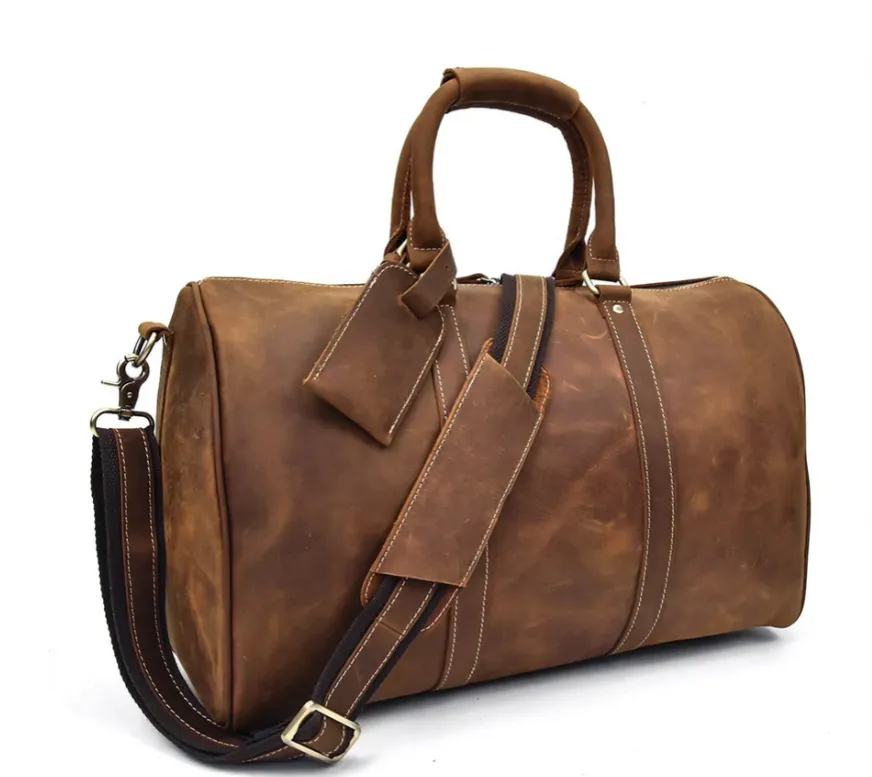 Leather Holdall | Lake Baikal