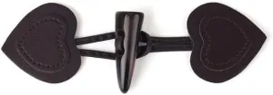 Leather Resin Horn Toggle Closure for Coat Jacket Duffle Coat DIY Buckle Buttons Sewing Fasteners Craft Clothing Accessories,13