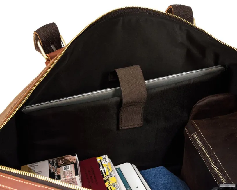 Leather Travel Bag | Stonehenge