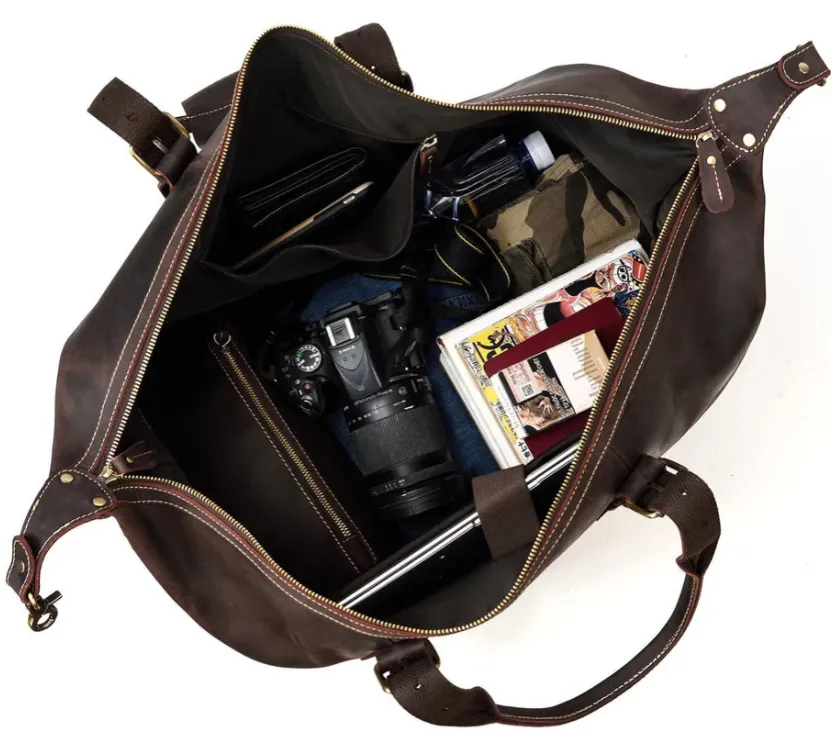 Leather Travel Bag | Stonehenge