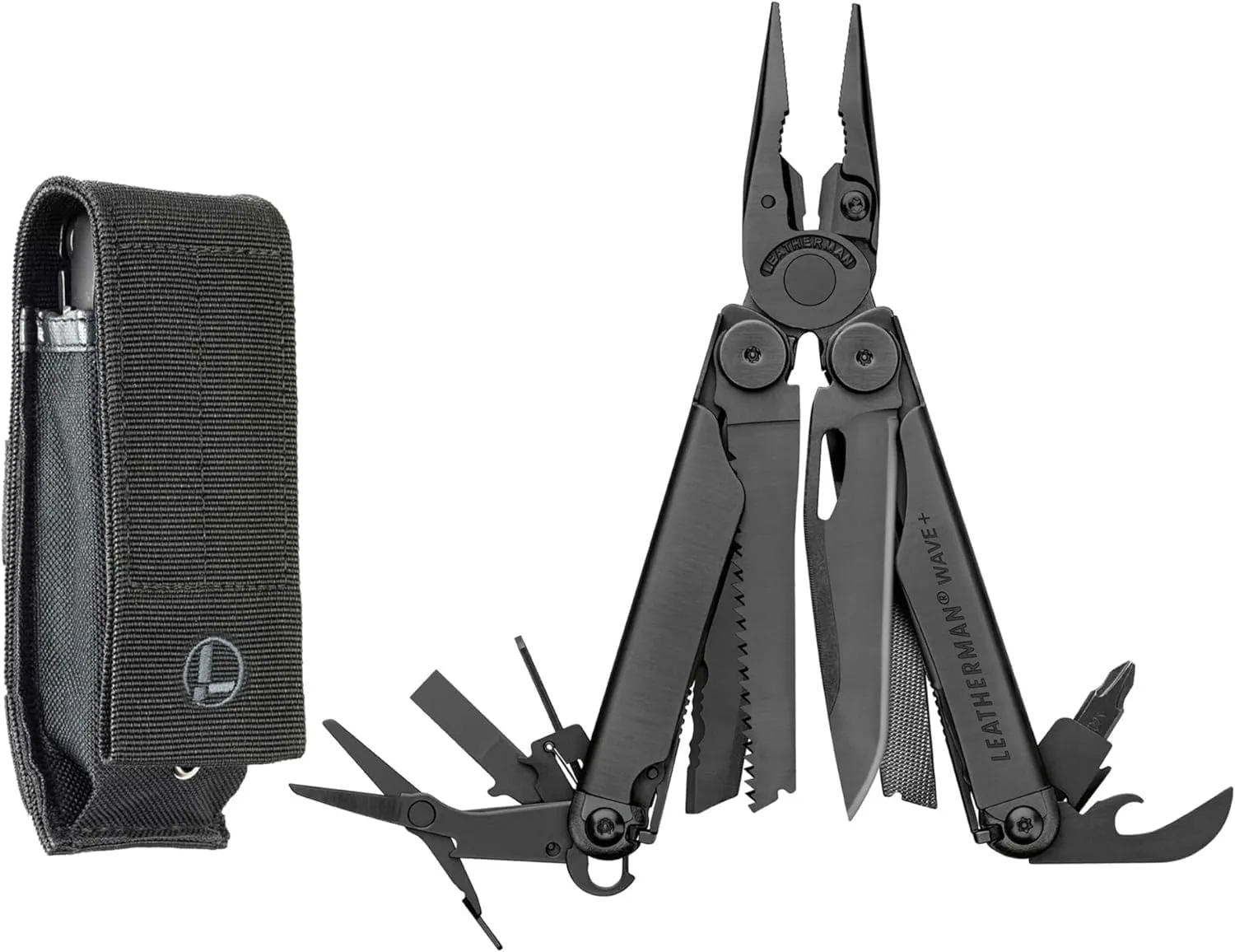 LEATHERMAN, Wave  (Black), Bit Driver Extender, Bit Kit Bundle