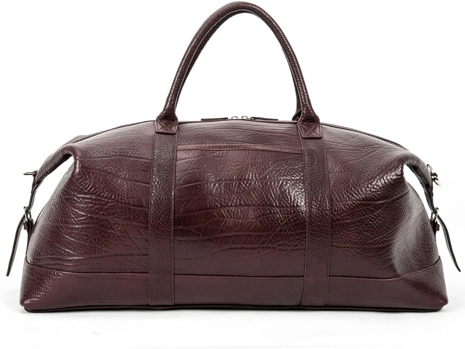 Leatherology Premium Espresso Leatherology Kessler Large Duffle - Spacious design with exterior pocket, large zippered interior pocket, and 2 open interior pockets