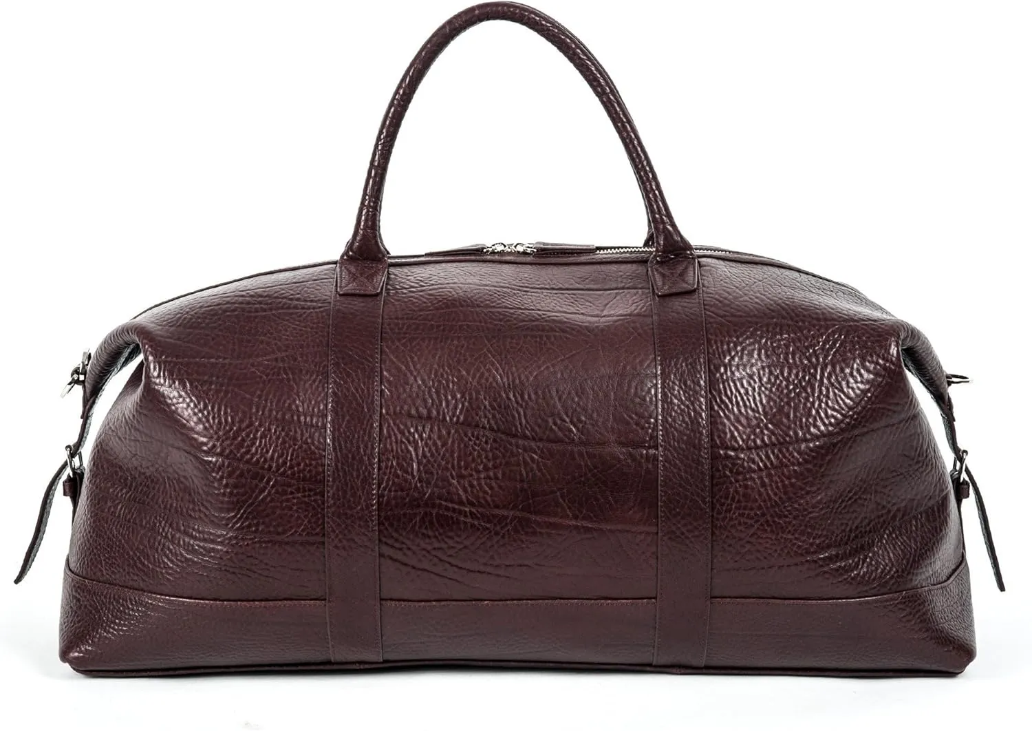 Leatherology Premium Espresso Leatherology Kessler Large Duffle - Spacious design with exterior pocket, large zippered interior pocket, and 2 open interior pockets
