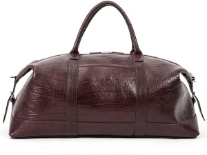Leatherology Premium Espresso Leatherology Kessler Large Duffle - Spacious design with exterior pocket, large zippered interior pocket, and 2 open interior pockets
