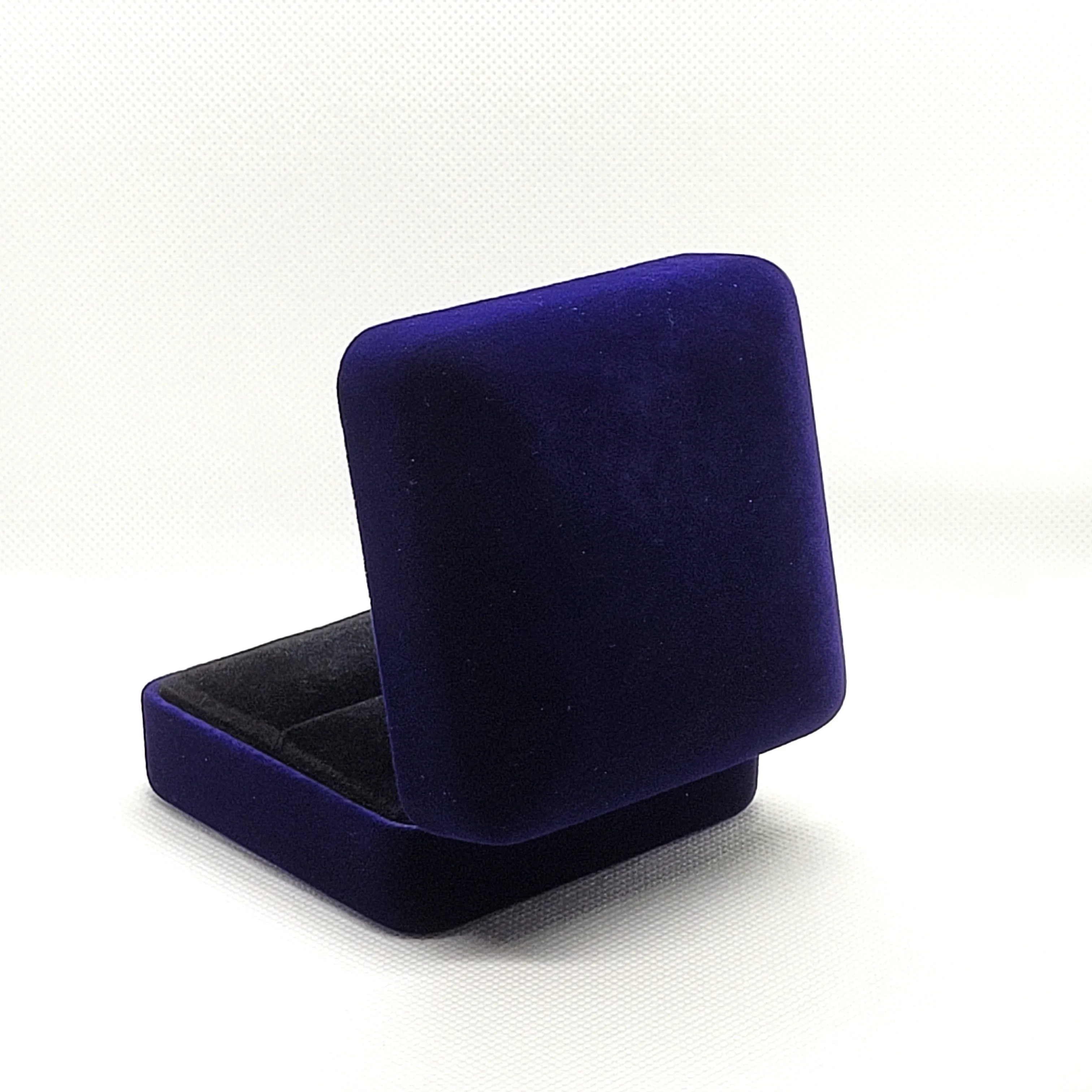 LED Light Velvet Ring Box