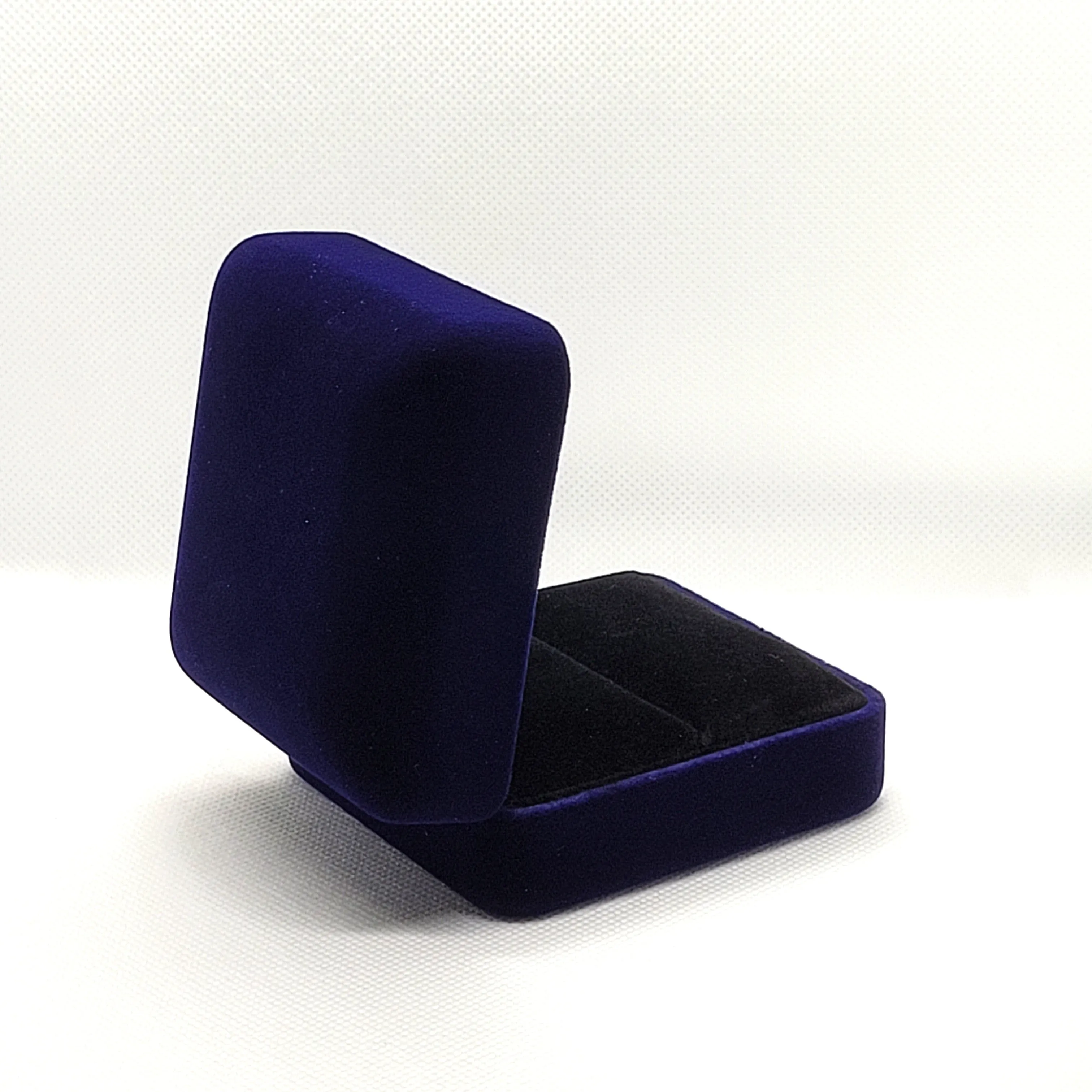 LED Light Velvet Ring Box