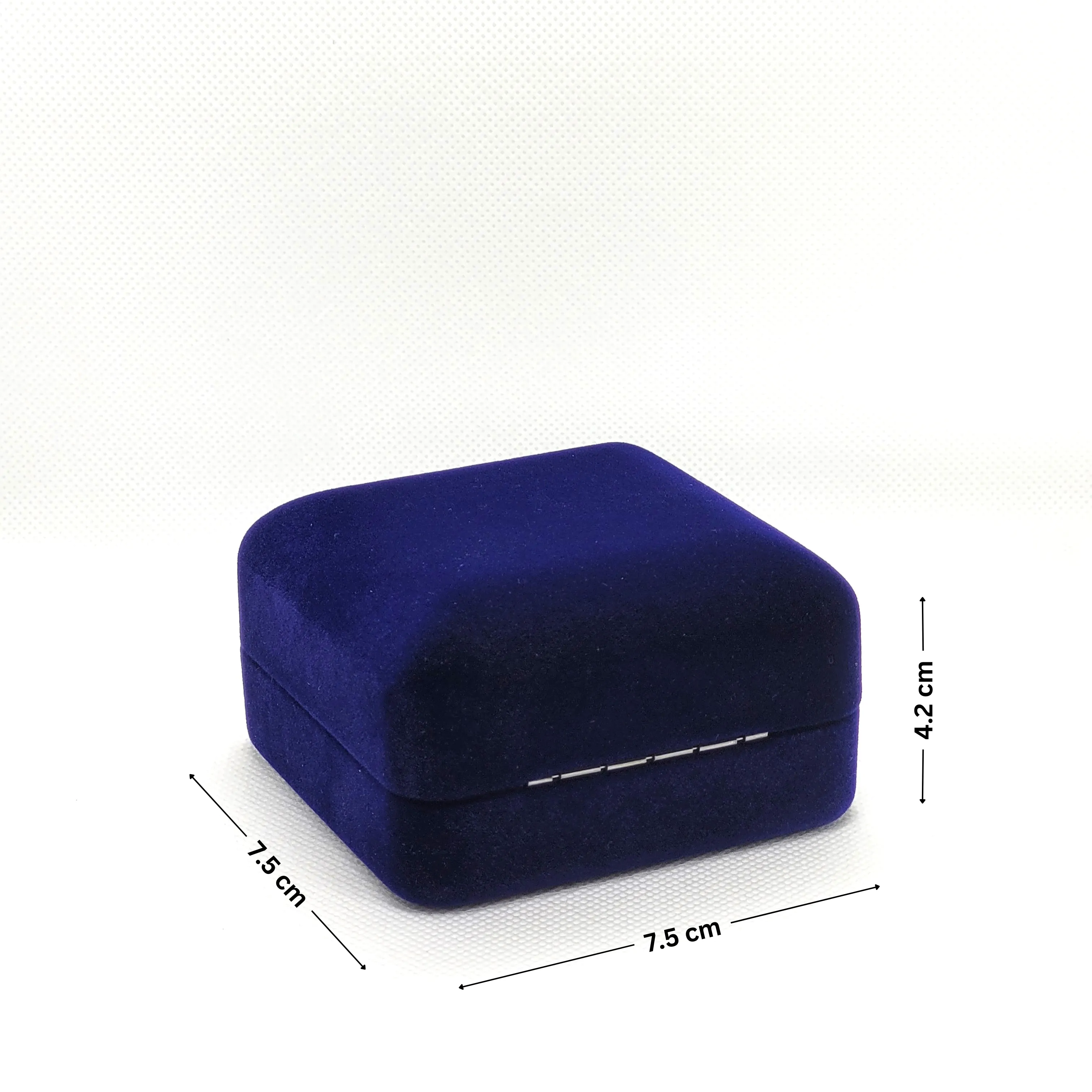 LED Light Velvet Ring Box