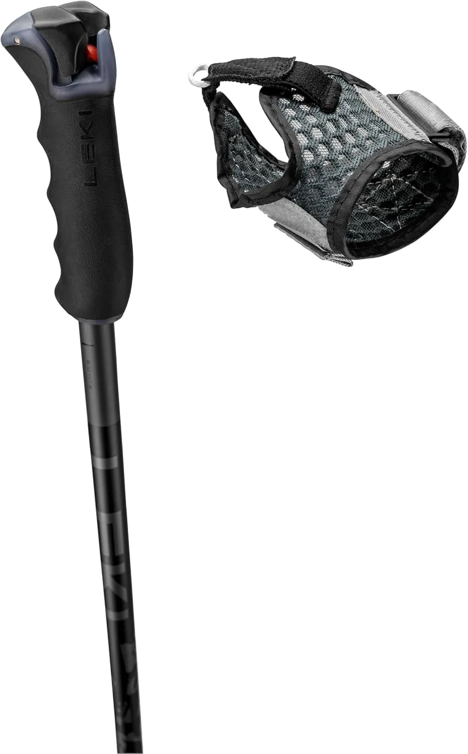 LEKI Detect S Lightweight Aluminum Ski Poles for Downhill Skiing