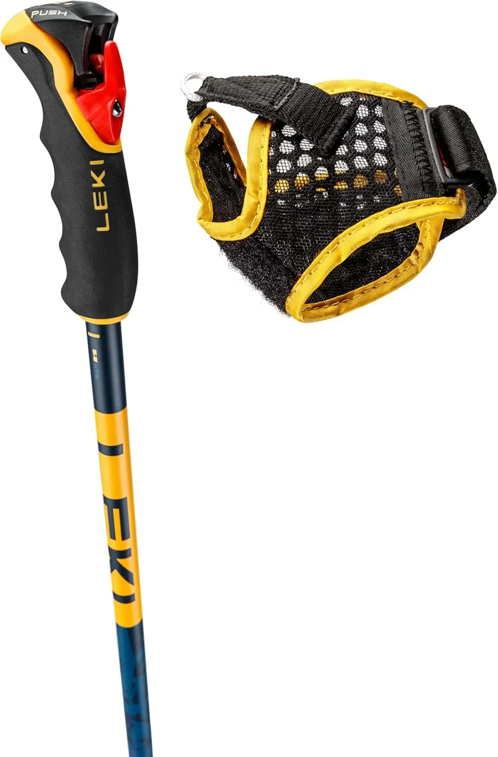 LEKI Spitfire 3D Lightweight Aluminum Ski Poles for Alpine Skiing