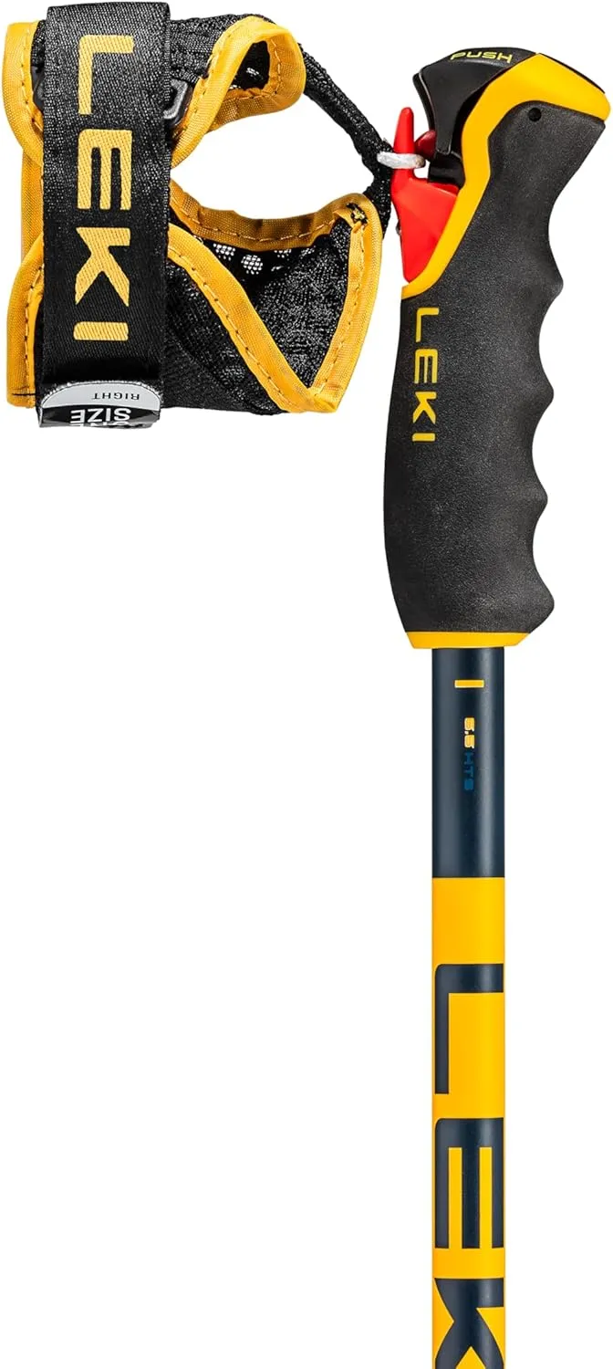 LEKI Spitfire 3D Lightweight Aluminum Ski Poles for Alpine Skiing