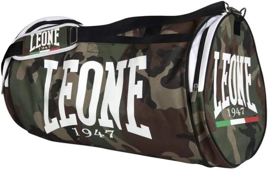 LEONE 1947, Camouflage Sports Bag, Unisex Adult, Camouflage
